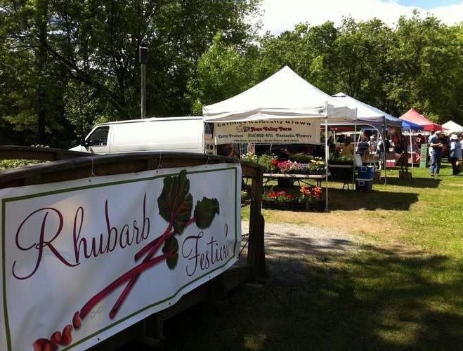 Rhubarb Festival at the Warrensburg Riverfront Farmers' Market